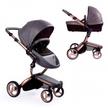Детская коляска Mima Xari 3G Flair 2в1 шасси Rose Gold